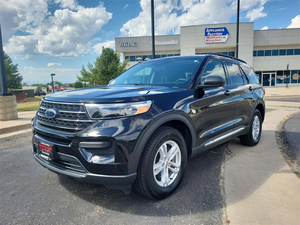 used 2021 Ford Explorer car, priced at $27,998
