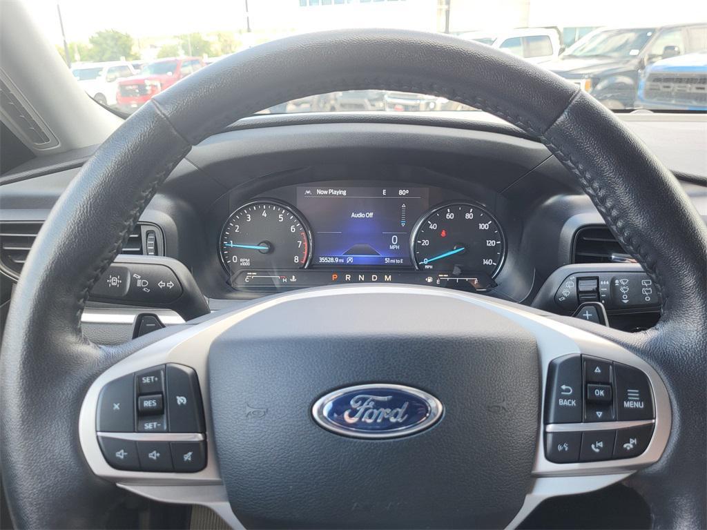 used 2021 Ford Explorer car, priced at $27,998