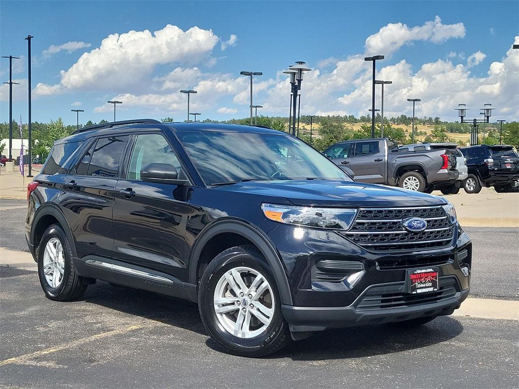 used 2021 Ford Explorer car, priced at $27,998