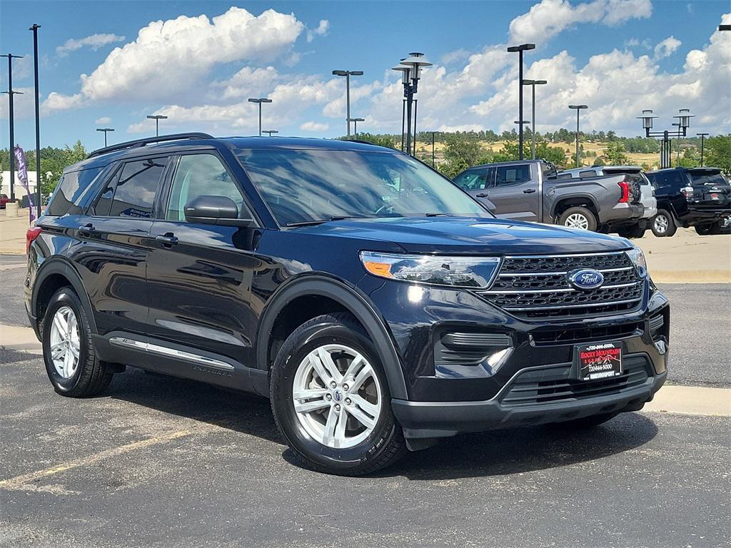 used 2021 Ford Explorer car, priced at $27,998