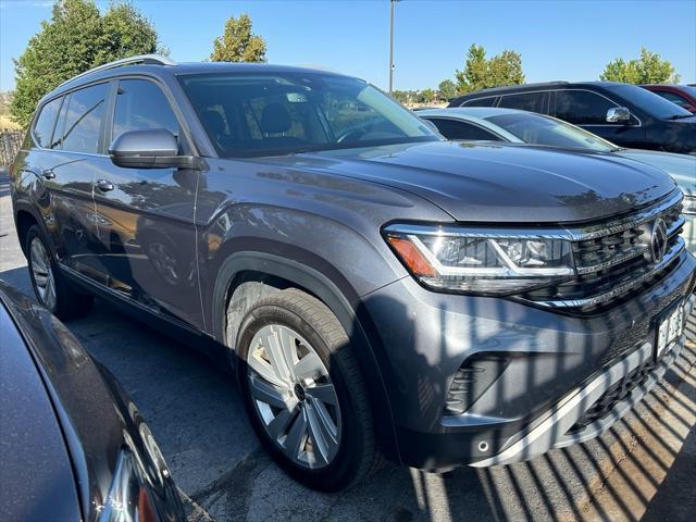 used 2021 Volkswagen Atlas car, priced at $29,599