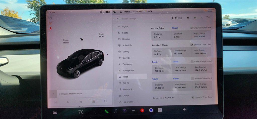 used 2018 Tesla Model 3 car, priced at $22,599