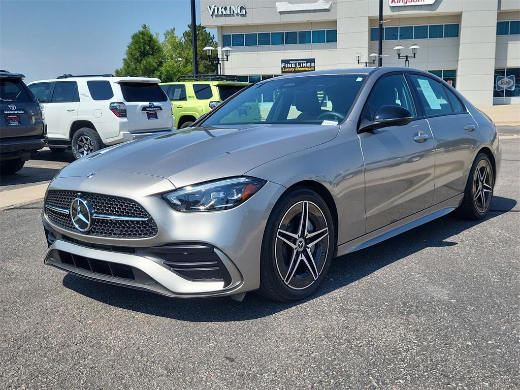 used 2023 Mercedes-Benz C-Class car, priced at $37,998