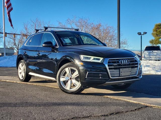 used 2018 Audi Q5 car, priced at $20,198