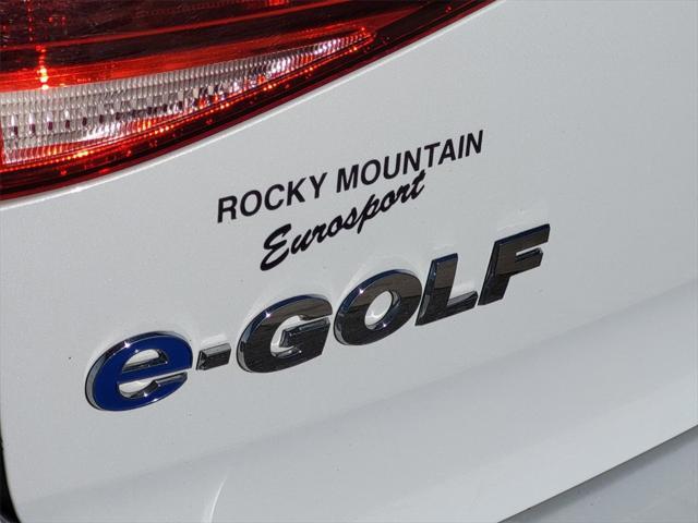 used 2019 Volkswagen e-Golf car, priced at $13,498