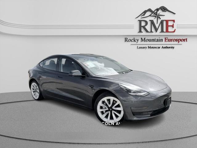 used 2022 Tesla Model 3 car, priced at $25,999