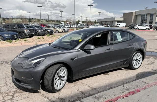 used 2022 Tesla Model 3 car, priced at $25,999