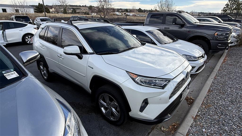 used 2021 Toyota RAV4 Hybrid car, priced at $29,599