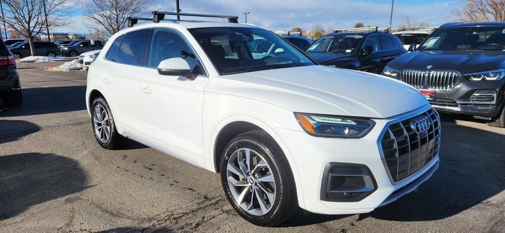 used 2021 Audi Q5 car, priced at $24,998