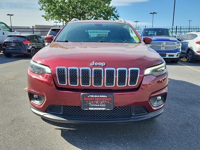 used 2019 Jeep Cherokee car, priced at $19,898