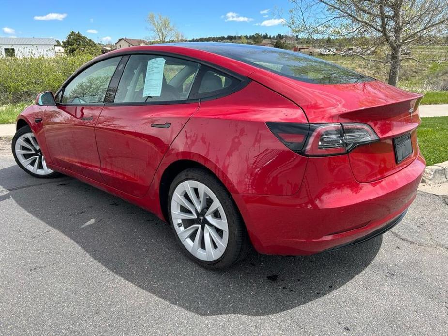 used 2022 Tesla Model 3 car, priced at $31,498