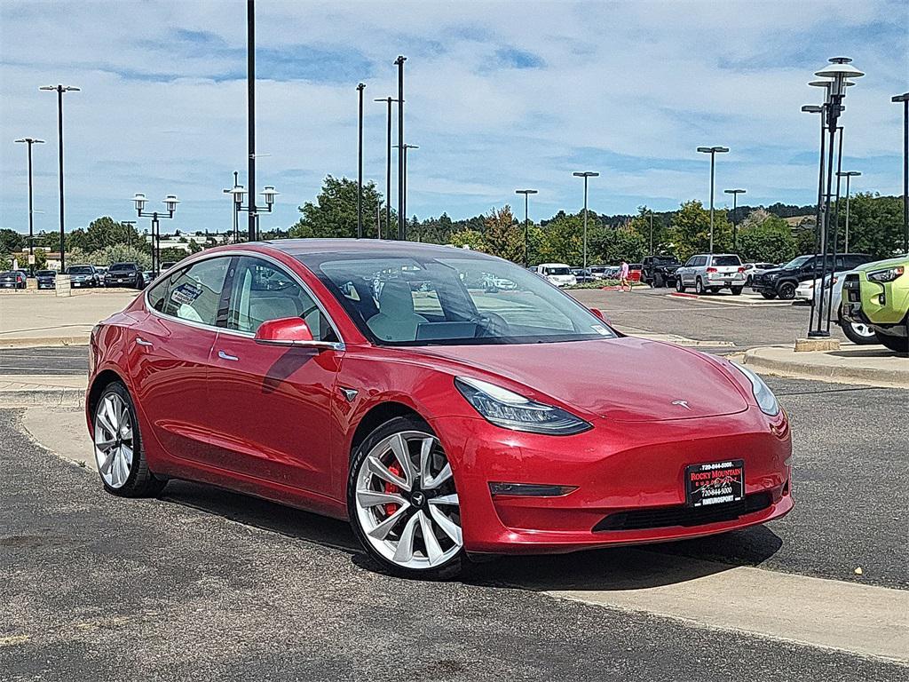 used 2018 Tesla Model 3 car, priced at $21,999