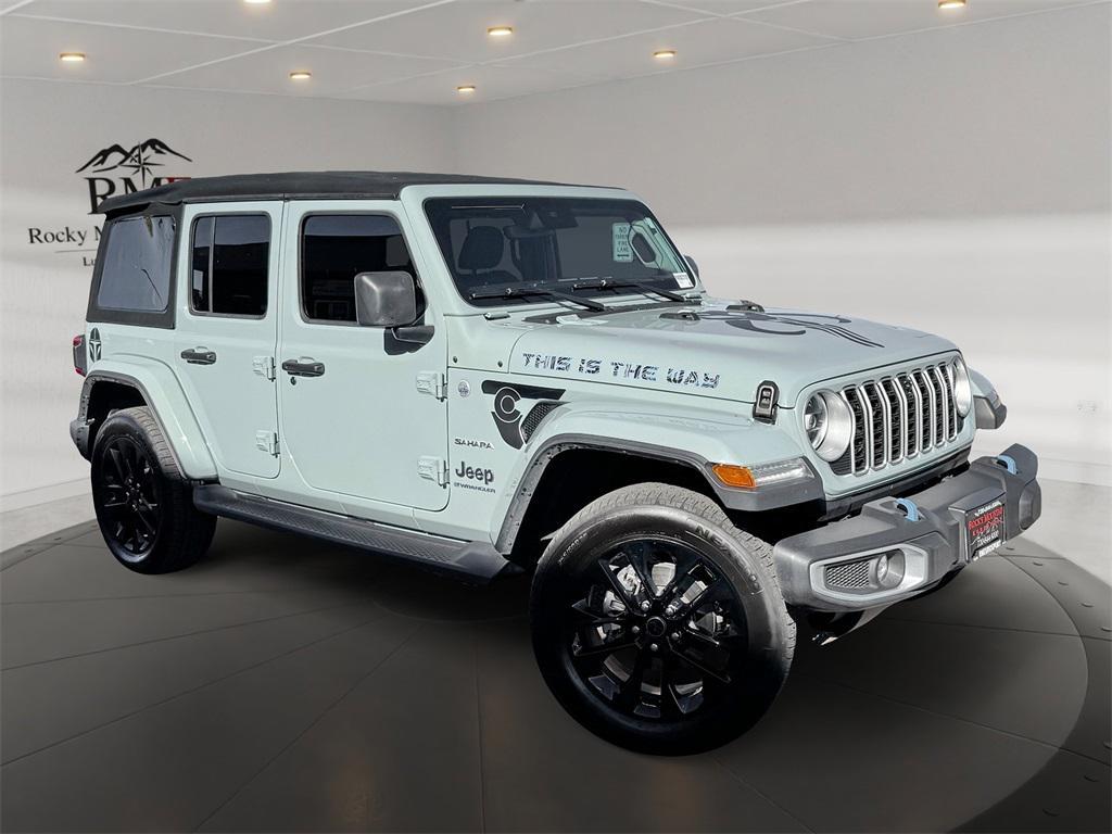 used 2024 Jeep Wrangler 4xe car, priced at $38,698
