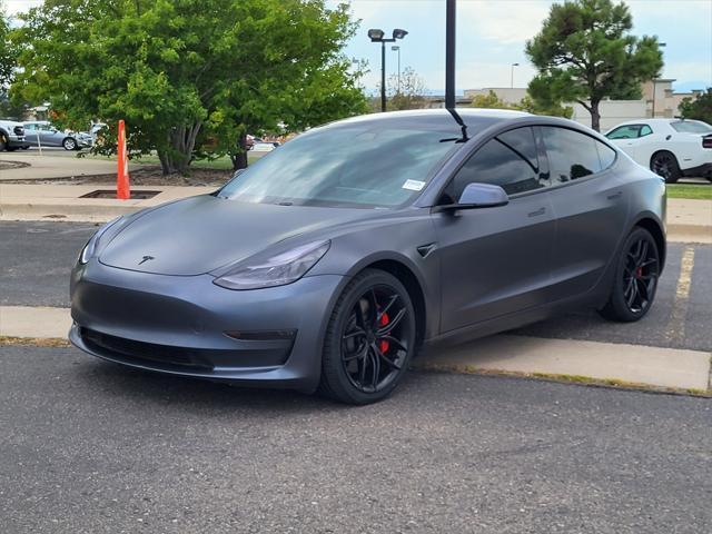 used 2021 Tesla Model 3 car, priced at $30,599