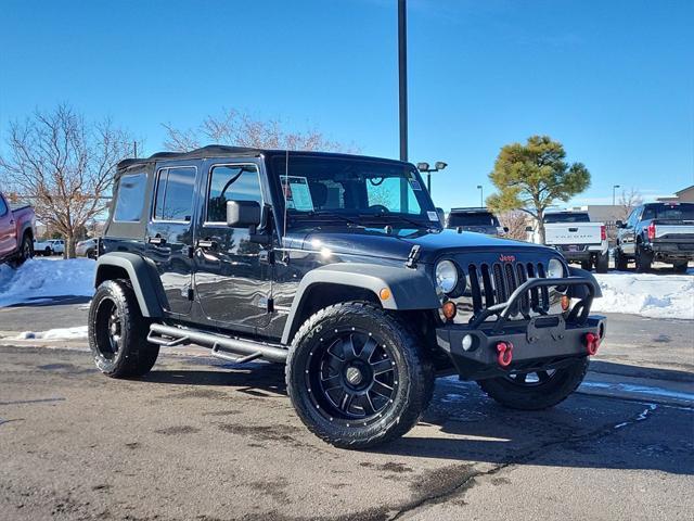 used 2013 Jeep Wrangler Unlimited car, priced at $17,998