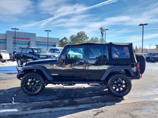 used 2013 Jeep Wrangler Unlimited car, priced at $17,898