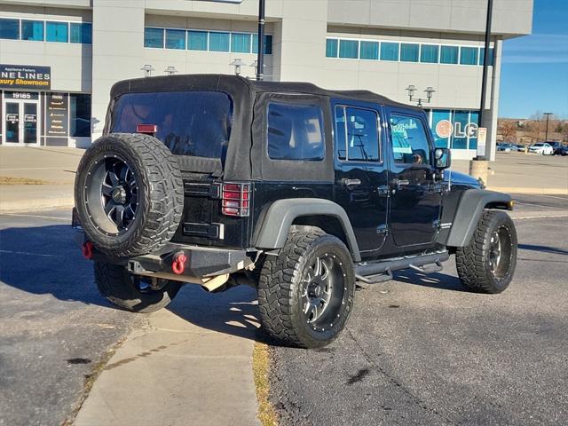 used 2013 Jeep Wrangler Unlimited car, priced at $17,998