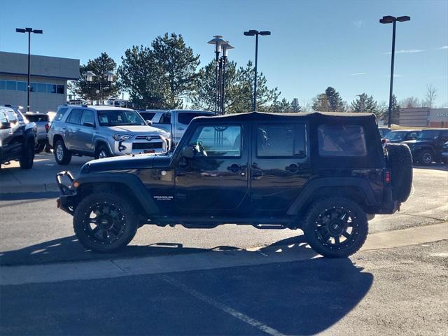 used 2013 Jeep Wrangler Unlimited car, priced at $17,998