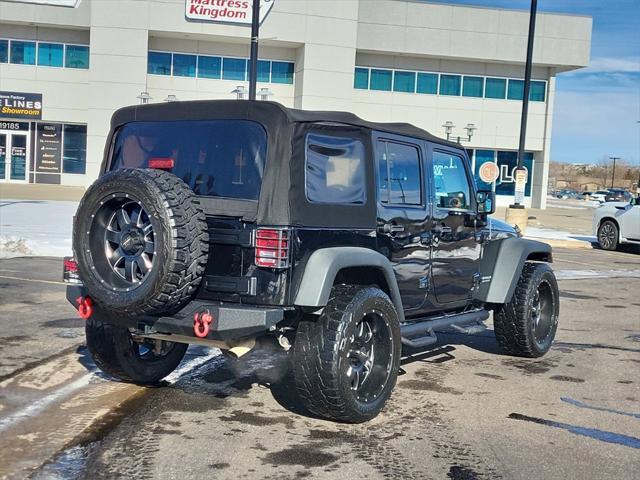 used 2013 Jeep Wrangler Unlimited car, priced at $17,898