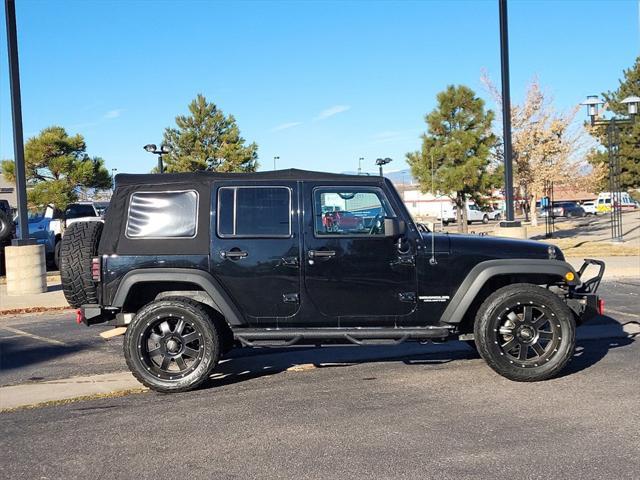 used 2013 Jeep Wrangler Unlimited car, priced at $17,998