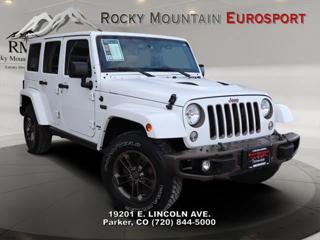 used 2016 Jeep Wrangler Unlimited car, priced at $22,998