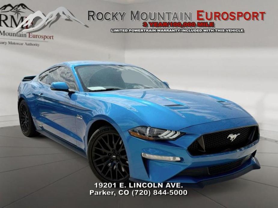used 2019 Ford Mustang car, priced at $40,599