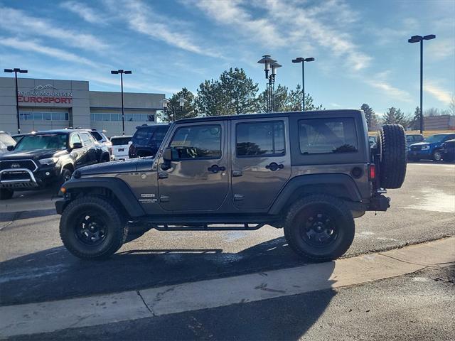 used 2017 Jeep Wrangler Unlimited car, priced at $23,498