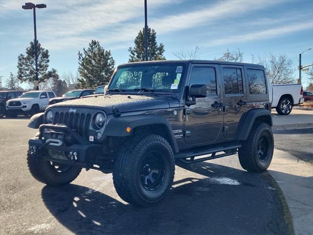 used 2017 Jeep Wrangler Unlimited car, priced at $23,498