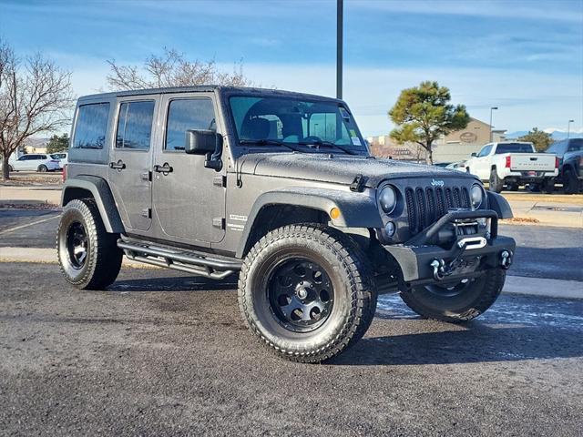 used 2017 Jeep Wrangler Unlimited car, priced at $23,498