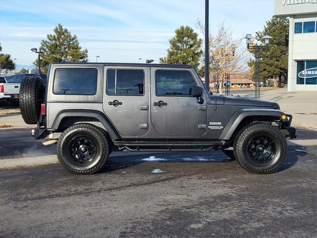 used 2017 Jeep Wrangler Unlimited car, priced at $23,498