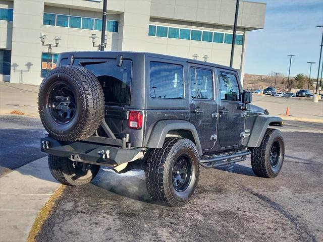 used 2017 Jeep Wrangler Unlimited car, priced at $23,498