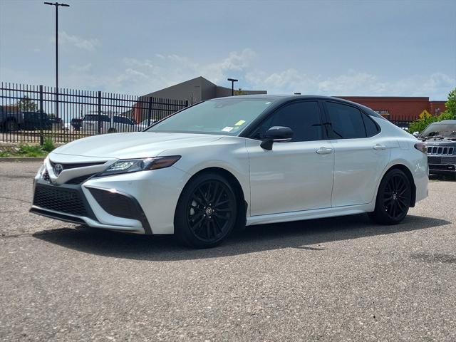 used 2021 Toyota Camry car, priced at $27,598