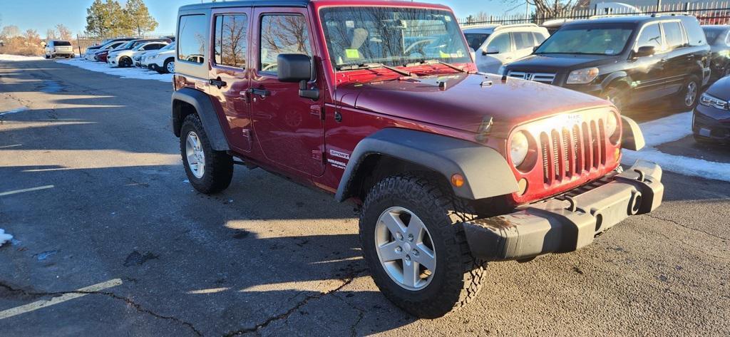 used 2013 Jeep Wrangler Unlimited car, priced at $14,599