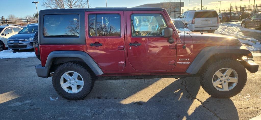 used 2013 Jeep Wrangler Unlimited car, priced at $14,599