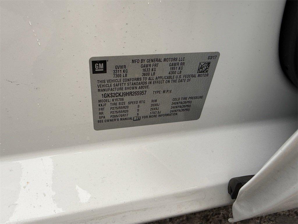 used 2017 GMC Yukon car, priced at $36,398