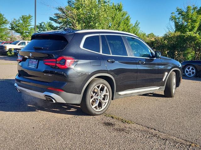 used 2023 BMW X3 car, priced at $31,698