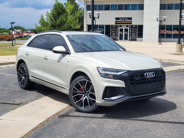 used 2021 Audi Q8 car, priced at $39,999
