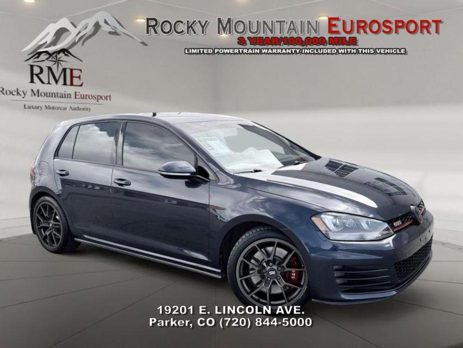 used 2015 Volkswagen Golf GTI car, priced at $16,798