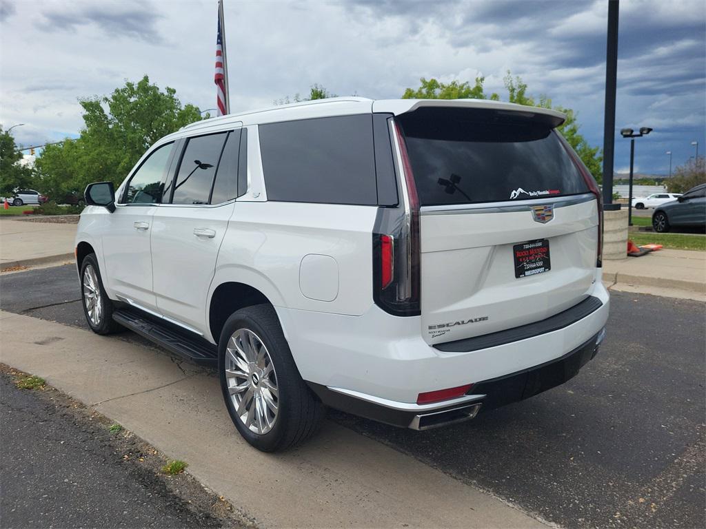 used 2021 Cadillac Escalade car, priced at $61,998