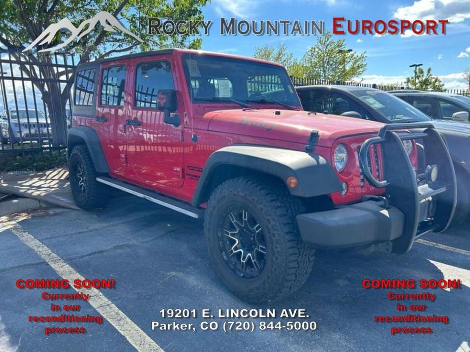 used 2015 Jeep Wrangler Unlimited car, priced at $25,630