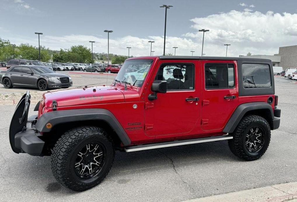used 2015 Jeep Wrangler Unlimited car, priced at $24,998
