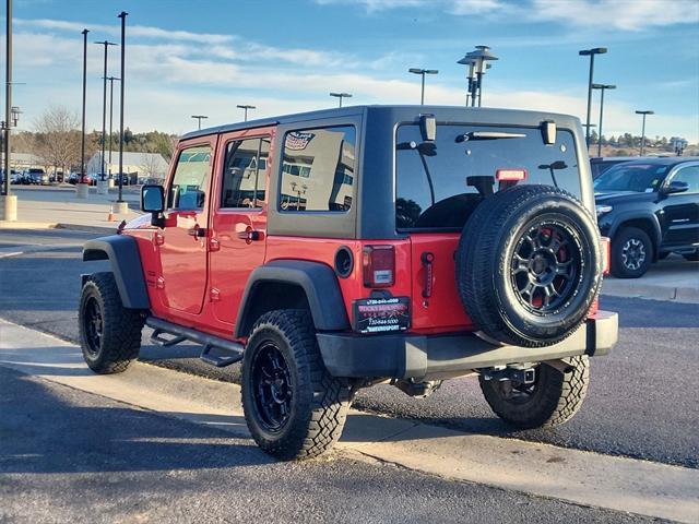 used 2013 Jeep Wrangler Unlimited car, priced at $15,998