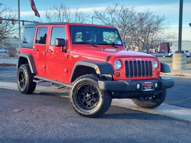 used 2013 Jeep Wrangler Unlimited car, priced at $15,998