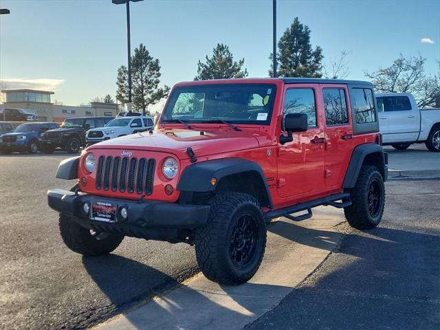 used 2013 Jeep Wrangler Unlimited car, priced at $15,998