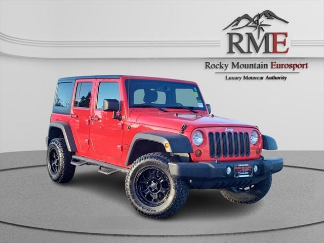 used 2013 Jeep Wrangler Unlimited car, priced at $15,998