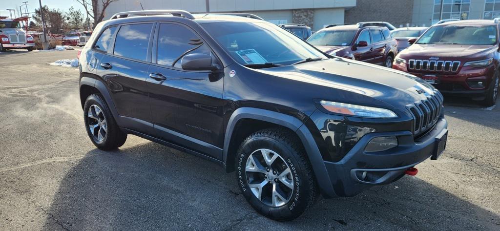 used 2015 Jeep Cherokee car, priced at $11,998