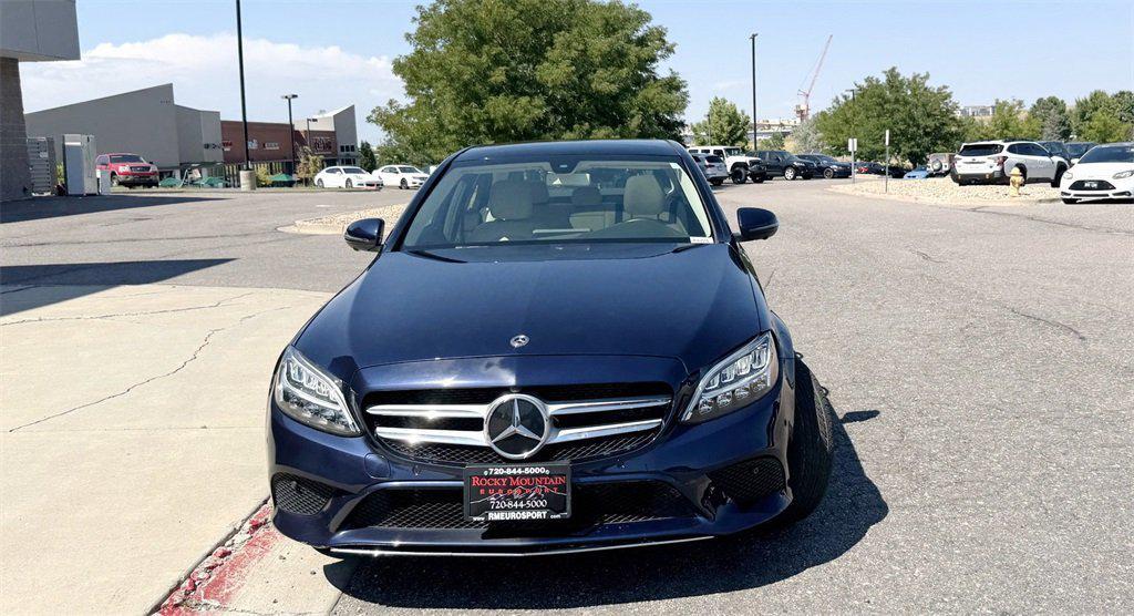 used 2020 Mercedes-Benz C-Class car, priced at $24,698