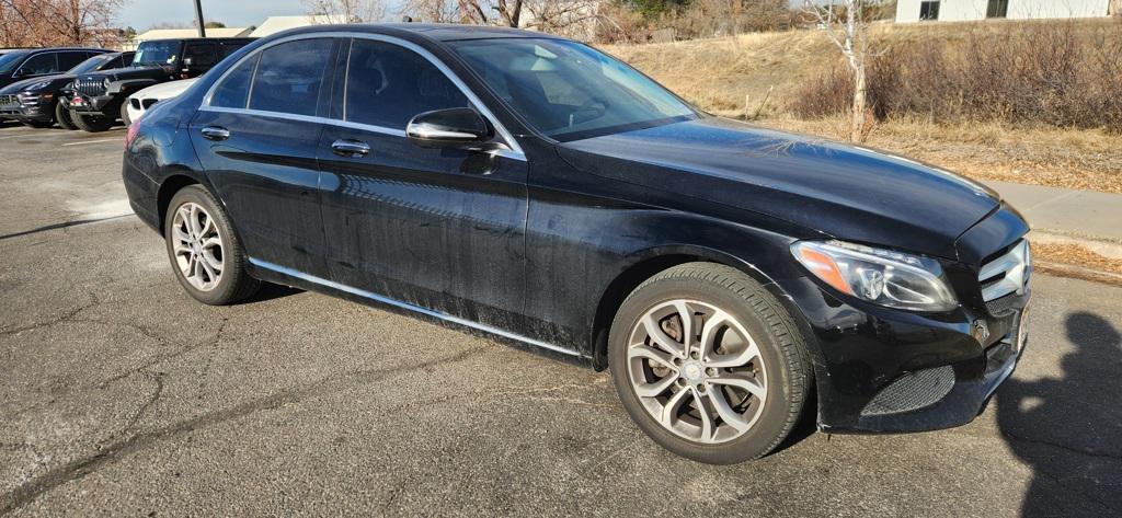 used 2015 Mercedes-Benz C-Class car, priced at $14,599