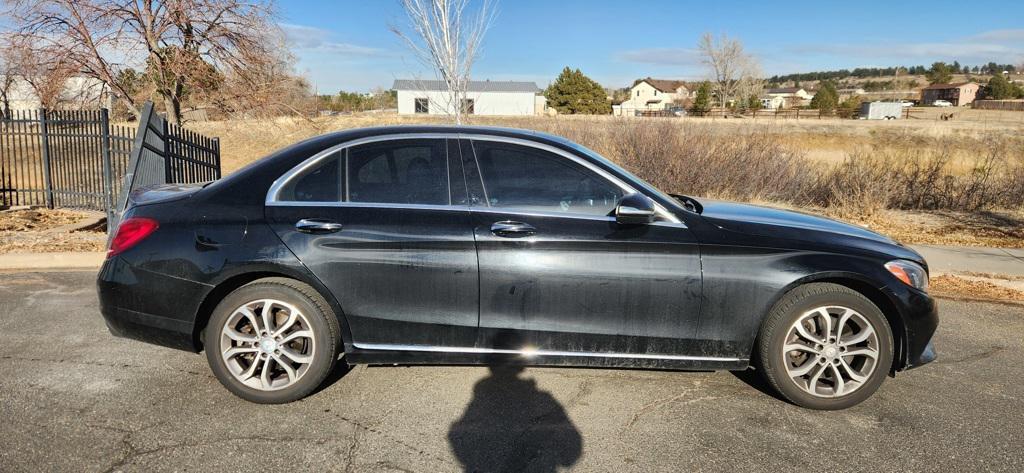 used 2015 Mercedes-Benz C-Class car, priced at $14,599