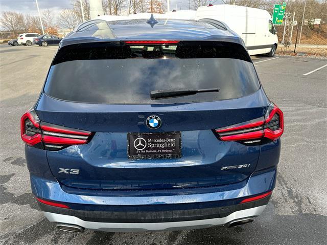 used 2022 BMW X3 car, priced at $31,890